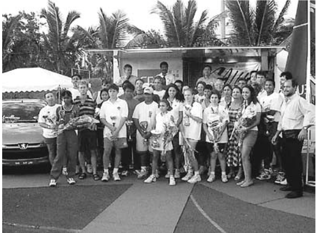 Tournoi au club de Casabona dans les années 1990